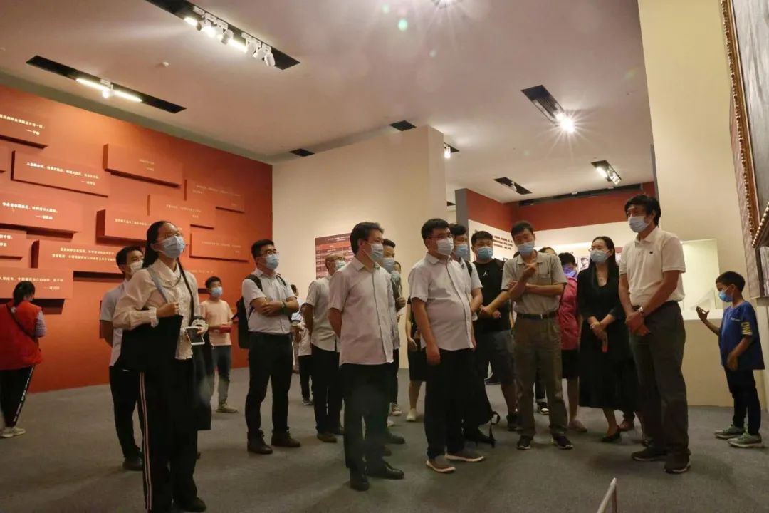 “协同创新 自立自强——‘两弹一星’精神展”现场